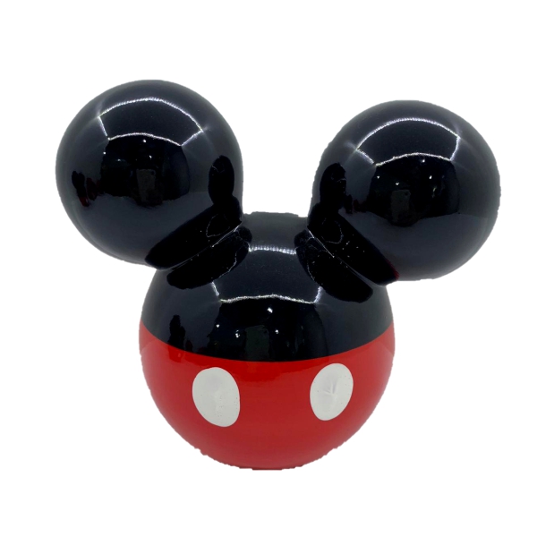 Mickey Porcelana Vermelho e Preto